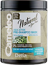 Парфумерія, косметика Маска для волоссяя, з олією чіа - Delia Cameleo Natural Aqua Action Pre-Mask