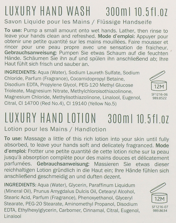 Набор - Scottish Fine Soaps Citrus Spice Hand Care Set (h/wash/300ml + h/lot/300ml) — фото N4