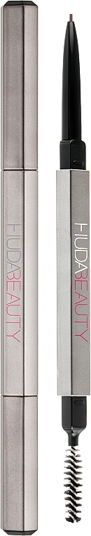 Карандаш для бровей - Huda Beauty Bomb Brows Microshade Pencil — фото N1