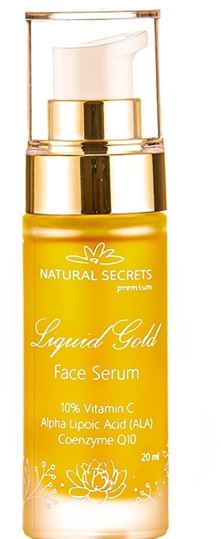 Відновлювальна сироватка для обличчя - Natural Secrets Liquid Gold — фото N1