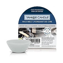 Ароматический воск - Yankee Candle Wax Melt Smoked Vanilla & Cashmere — фото N1