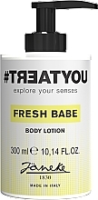 Духи, Парфюмерия, косметика Лосьон для тела - Janeke #Treatyou Fresh Babe Body Lotion