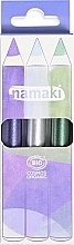 Набір олівців з блискітками для розмальовування обличчя - Namaki Cosmos Organic Moolight (f/paint/3x2,1g) — фото N1