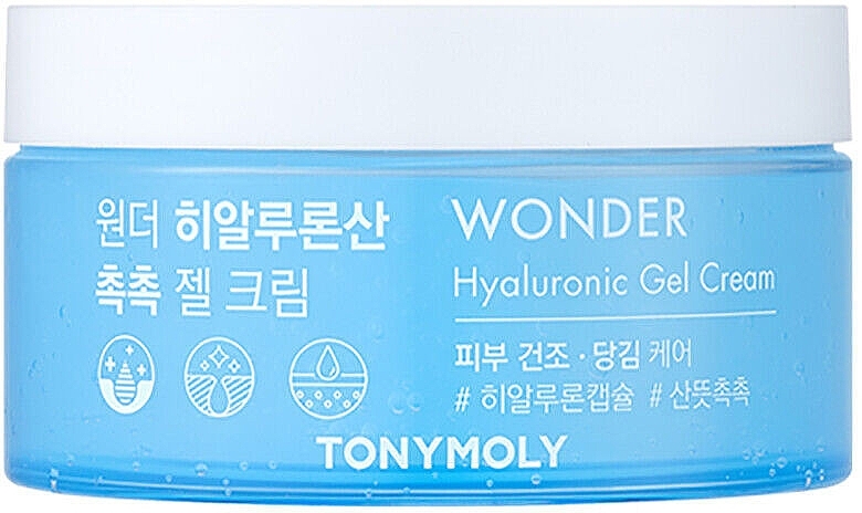 Гель-крем для лица с гиалуроновой кислотой - Tony Moly Wonder Hyaluronic Acid Gel Cream — фото N1