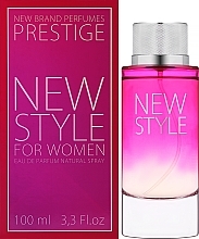 New Brand Perfumes Prestige New Style - Парфюмированная вода — фото N1