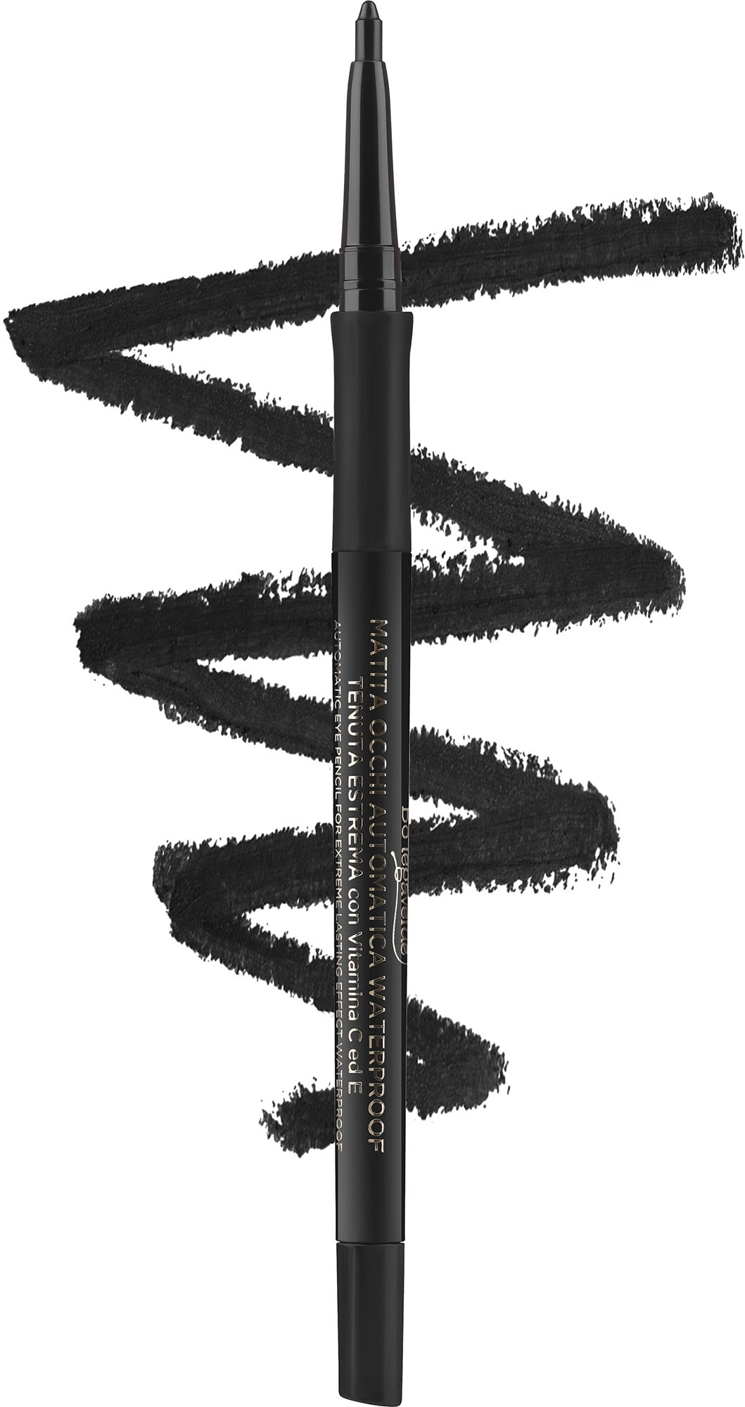 Автоматичний олівець для очей з вітаміном С та Е - Bottega Verde Automatic Eye Pencil For Extreme Lasting Effect Waterproof — фото Deep Black