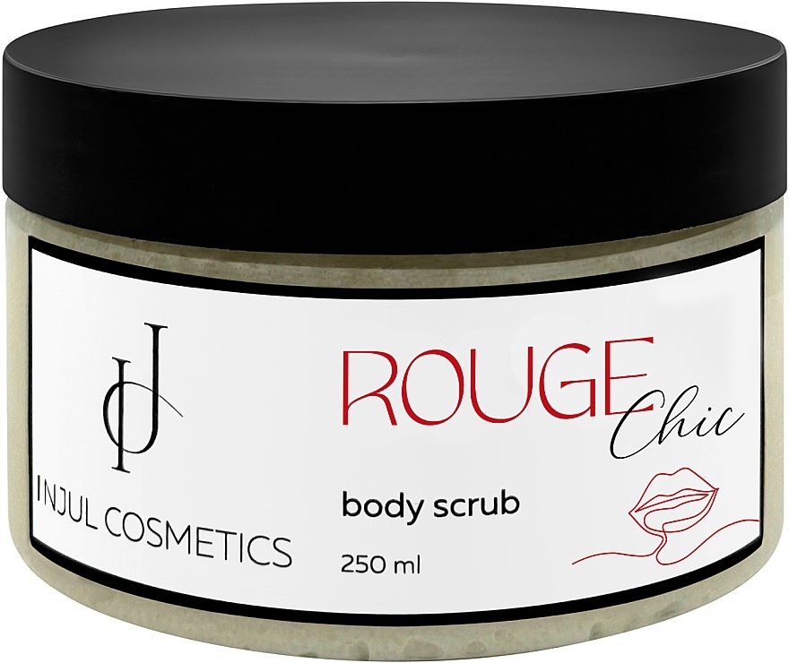 Цукровий скраб для тіла - Injul Cosmetics Rouge Chic Body Scrub — фото N1