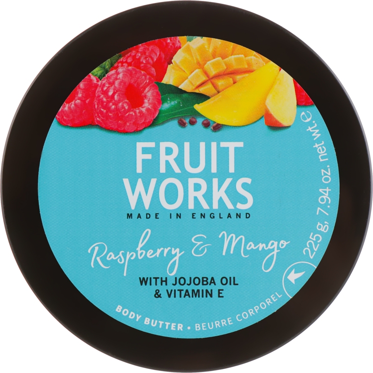 Масло для тіла "Малина і манго" - Grace Cole Fruit Works Body Butter Raspberry & Mango — фото N2