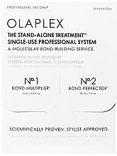 Парфумерія, косметика Набір - Olaplex The Stand-Alone Treatment (h/concentrate/15ml + h/elixir/30ml)