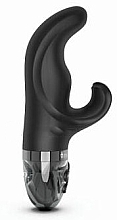 Вибратор-кролик с электростимуляцией, черный - Mystim Hop Hop Bob eStim Vibrator Black — фото N1