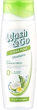 Шампунь із кокосовою водою для всіх типів волосся - Wash&Go Hydra Pure Coconut Water Shampoo — фото N1