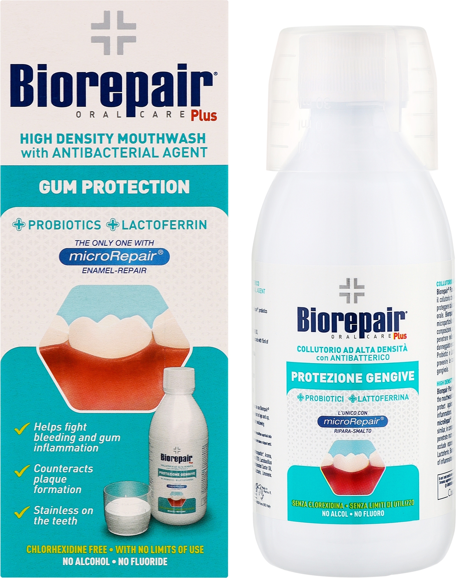 Професіональний ополіскувач "Інтенсивне лікування" - Biorepair Plus Intensive Treatment — фото 250ml