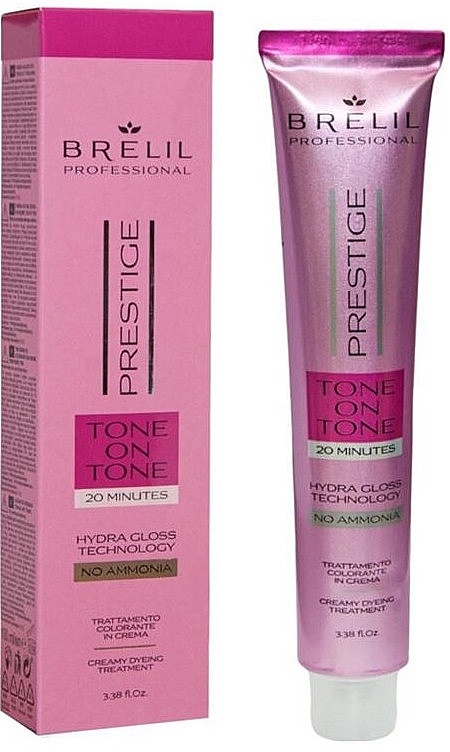 Крем-краска для волос - Brelil Professional Prestige Tone On Tone — фото N1
