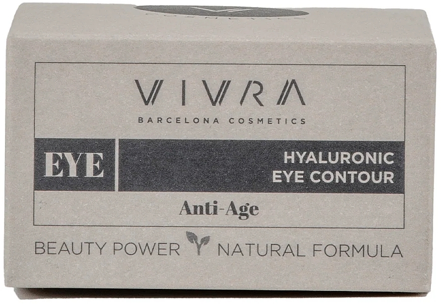 Крем для шкіри навколо очей - Vivra Hyaluronic Eye Contour Anti-Age — фото N2