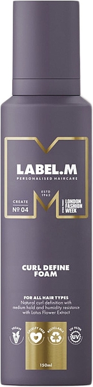 Пена для волос - Label M. Curl Define Foam — фото N1