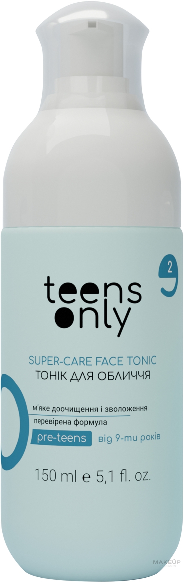 Тонік для обличчя 9+ років - Teens Only Pre-Teens Super-Care Cleansing Tonic — фото 150ml