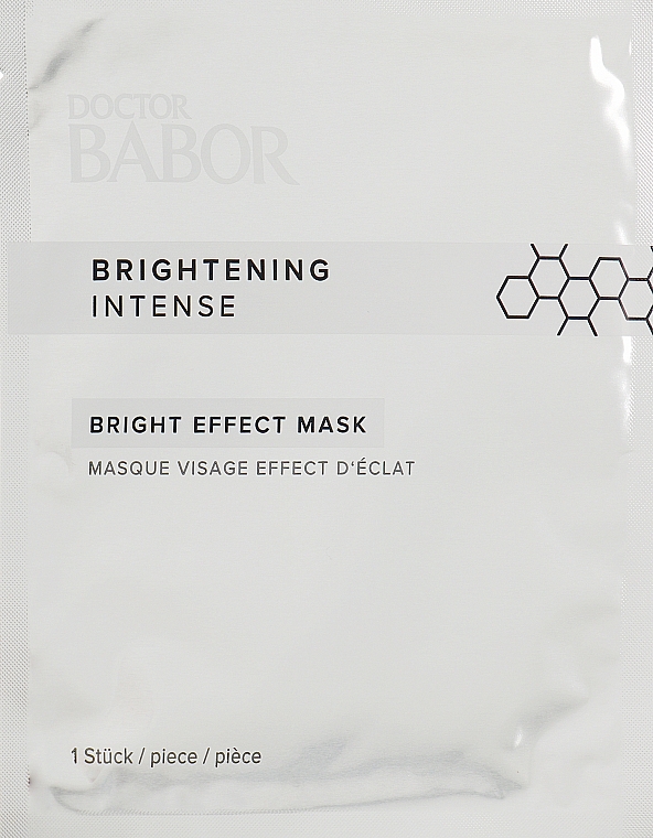 Освітлювальна маска для обличчя - Doctor Babor Brightening Intense Bright Effect Mask — фото N2