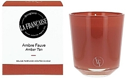 Парфумерія, косметика Ароматична свічка "Амбра" - Bougies La Francaise Amber Tan Scented Candle