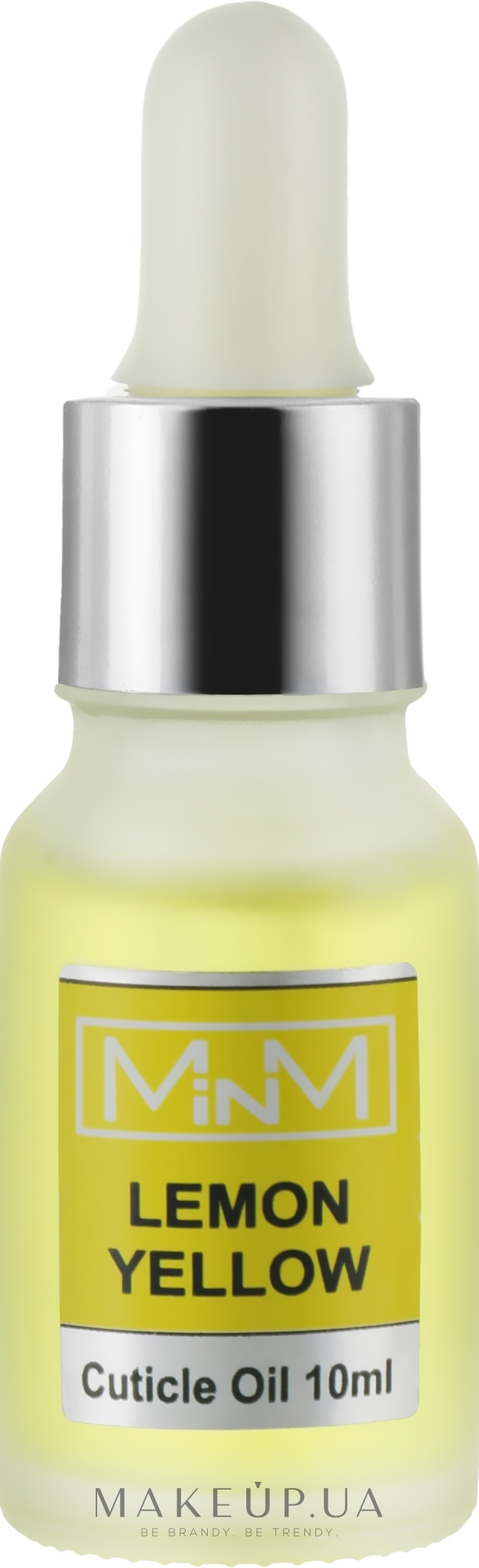 Олія для кутикули з піпеткою, лимон - M-in-M Yellow Lemon — фото 10ml