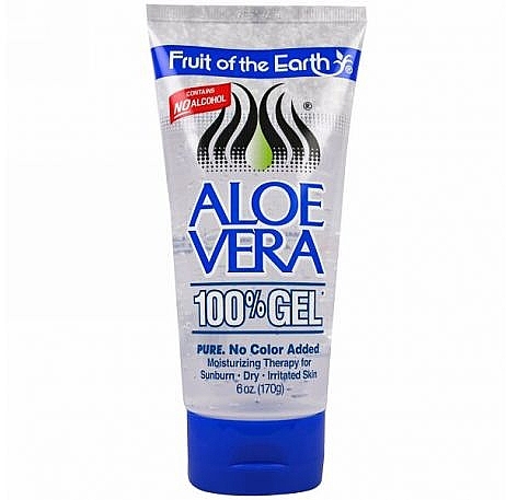 Гель с алоэ вера - Fruit Of The Earth Aloe Vera 100% Gel — фото N1