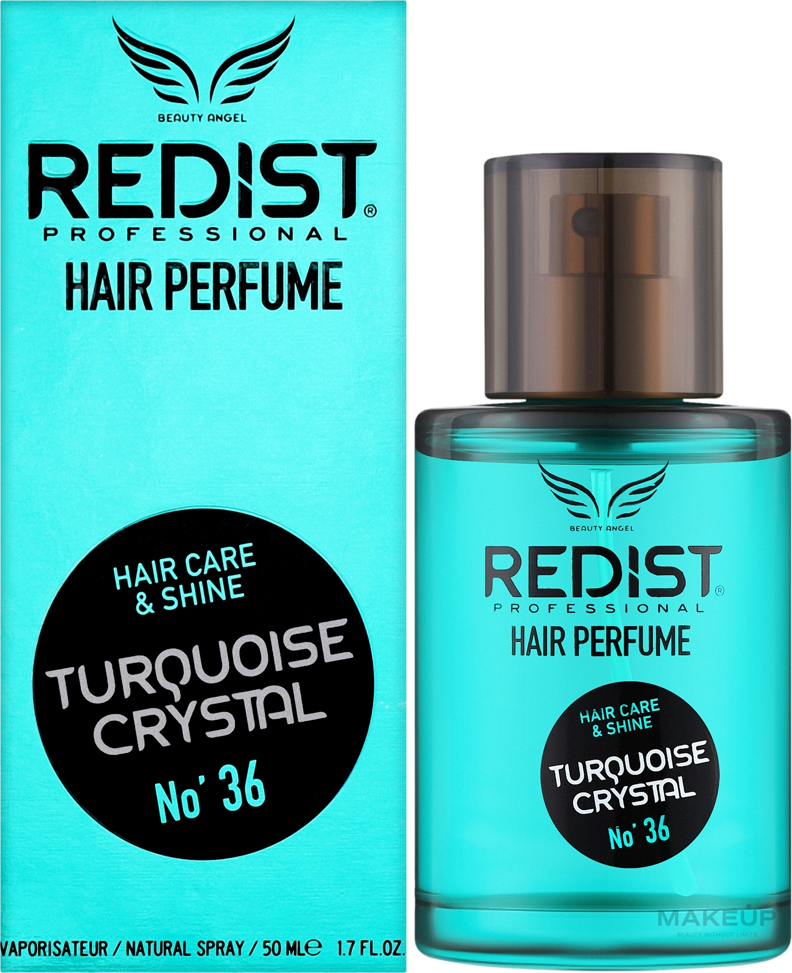 Духи для волос - Redist Professional Hair Parfume Turquoise Crystal № 36 — фото 50ml