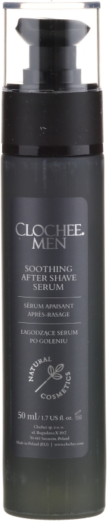 Заспокійлива сироватка після гоління - Clochee Men Soothing After Shave Serum — фото N3