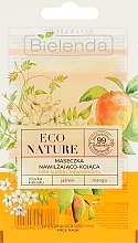 Увлажняющая и успокаивающая маска для лица - Bielenda Eco Nature — фото N1