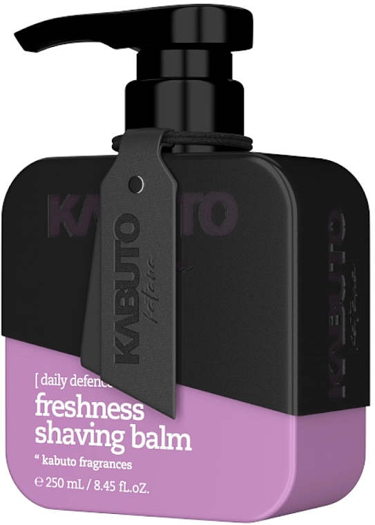 Бальзам "Свіжість після гоління" - Kabuto Katana After Shaving Balm Freshness Pink — фото N1