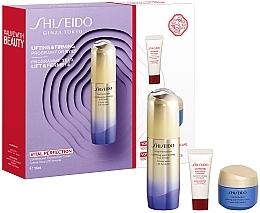 Парфумерія, косметика Набір - Shiseido Vital Perfection Lifting & Firming Program For Eyes (eye/cr/15ml + conc/5ml + cr/15ml)