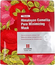 Духи, Парфюмерия, косметика Тканевая маска для сужения пор - Leaders 7 Wonders Himalayan Camellia Pore Minimizing Mask