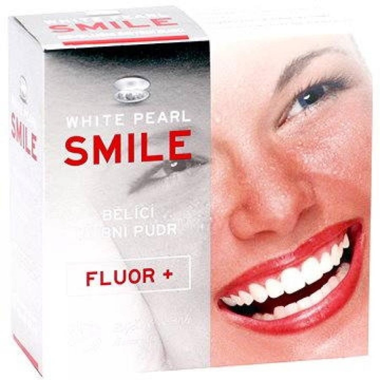 Отбеливающий порошок для зубов - VitalCare White Pearl Smile Tooth Whitening Powder Fluor+ — фото N3