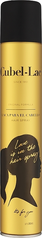 Лак для волос "Cubel Line" - Nelly Hair Spray — фото N1