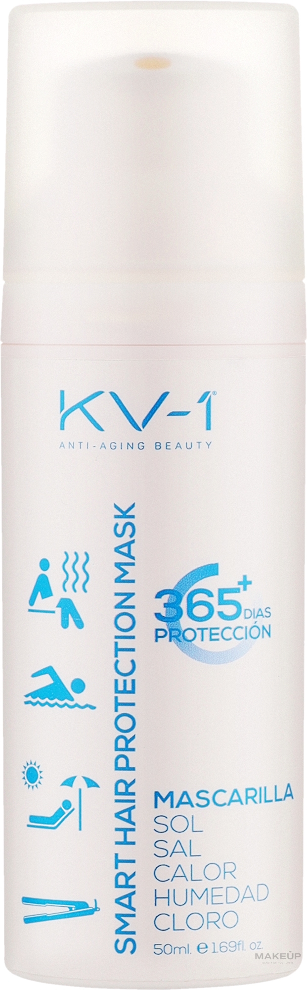 Несмываемый крем-кондиционер с экстрактом сои - KV-1 365+ Smart Hair Protection Mask — фото 50ml