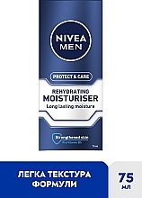 Зволожувальний крем для обличчя "Захист та догляд" - NIVEA MEN Protect & Care Rehydrating Moisturiser — фото N2
