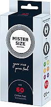 Презервативи латексні, розмір 60, 10 шт. - Mister Size Extra Fine Condoms — фото N2