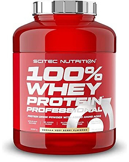 Протеин - Scitec Nutrition 100% Whey Protein Professional Vanilla Very Berry — фото N2