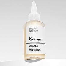 Відлущувальний тонік із 7% гліколевою кислотою The Ordinary - Glycolic Acid 7% Exfoliating Toner — фото N5