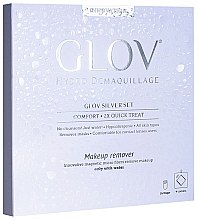 Духи, Парфюмерия, косметика Рукавичка для снятия макияжа - Glov Hydro Demaquillage Silver Set