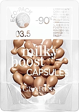 Тональный крем в капсулах - Clarins Milky Boost Capsules Foundation Refill (запасной блок) — фото N1