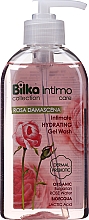 Духи, Парфюмерия, косметика Гель для интимной гигиены - Bilka Intimate Gel Hydrating Organic Rose