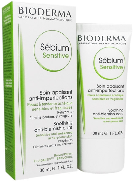 Успокаивающее средство для проблемной кожи - Bioderma Sebium Sensitive