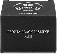 Духи, Парфюмерия, косметика Dr. Vranjes Peonia Black Jasmine Carparfum Refill - Ароматизатор для авто (сменный блок)