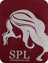 Накидка парикмахерская "Mini", бордовая - SPL — фото N1