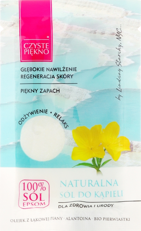 Соль для ванны "С маслом цветов" - Czyste Piekno — фото N1