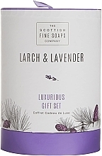 Духи, Парфюмерия, косметика Набор, 4 продукта - Scottish Fine Soaps Larch & lavender Luxurious
