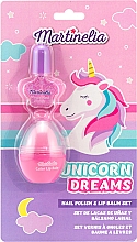 Духи, Парфюмерия, косметика УЦЕНКА Набор 2 позиции "Unicorn Dreams" - Martinelia (nail polish 3ml + lip balm 4.5g) *