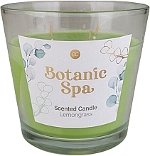 Ароматическая свеча в стакане "Лемонграсс" - Accentra Botanic Spa Lemongrass Scented Candle — фото N1