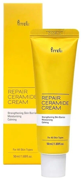 Многофункциональный крем для рук, лица и тела с керамидами - Prreti Repair Ceramide Cream — фото N1