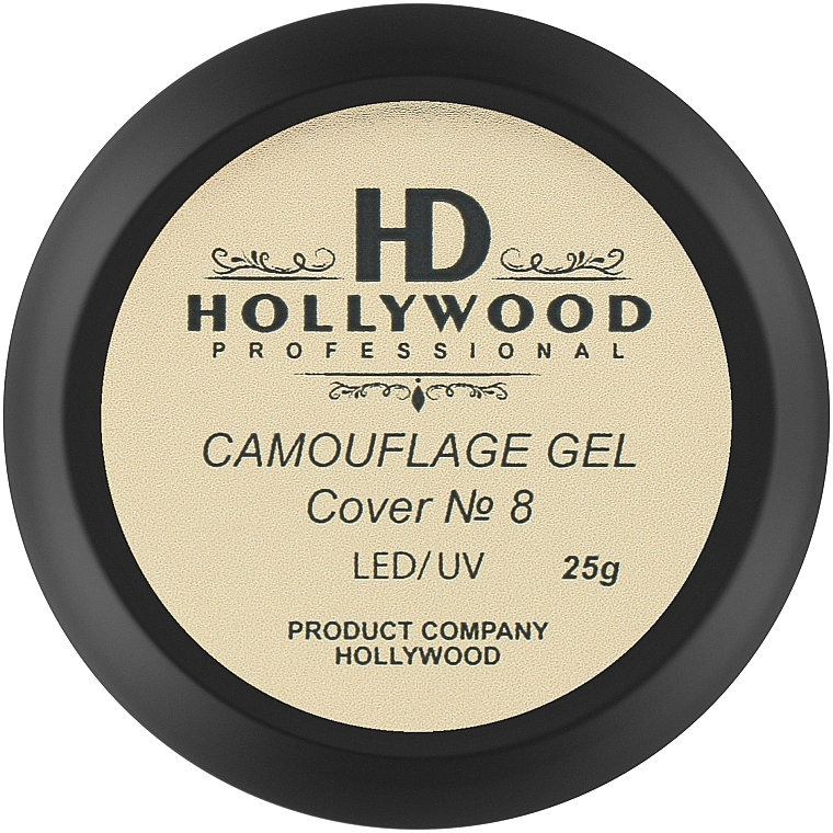 Гель камуфлирующий, 25 г - HD Hollywood Camouflage Gel Cover 