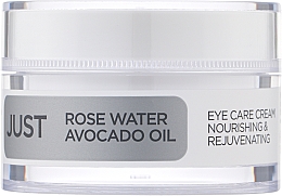 Поживний крем навколо очей з рожевою водою та маслом авокадо - Revox B77 Just Rose Water Avocado Oil Eye Care Cream — фото N1